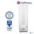 Chauffe Eau electrique CHAFFOTEAUX 200L Vertical sur Socle Blindée ref 3000603
