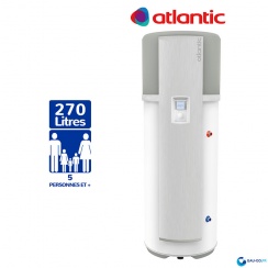 Chauffe eau Thermodynamique ATLANTIC 270L ODYSSÉE ref 232510
