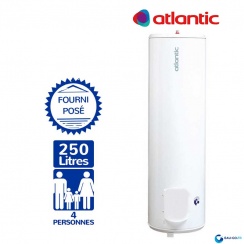 Chauffe eau electrique 250L ATLANTIC Plus sur socle CHAUFFEO ref 053022