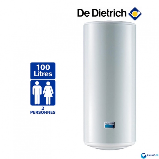 Chauffe Eau electrique 100L DE DIETRICH CES Vertical Mural Chauffe Eau electrique 100L DE DIETRICH CES Vertical Mural