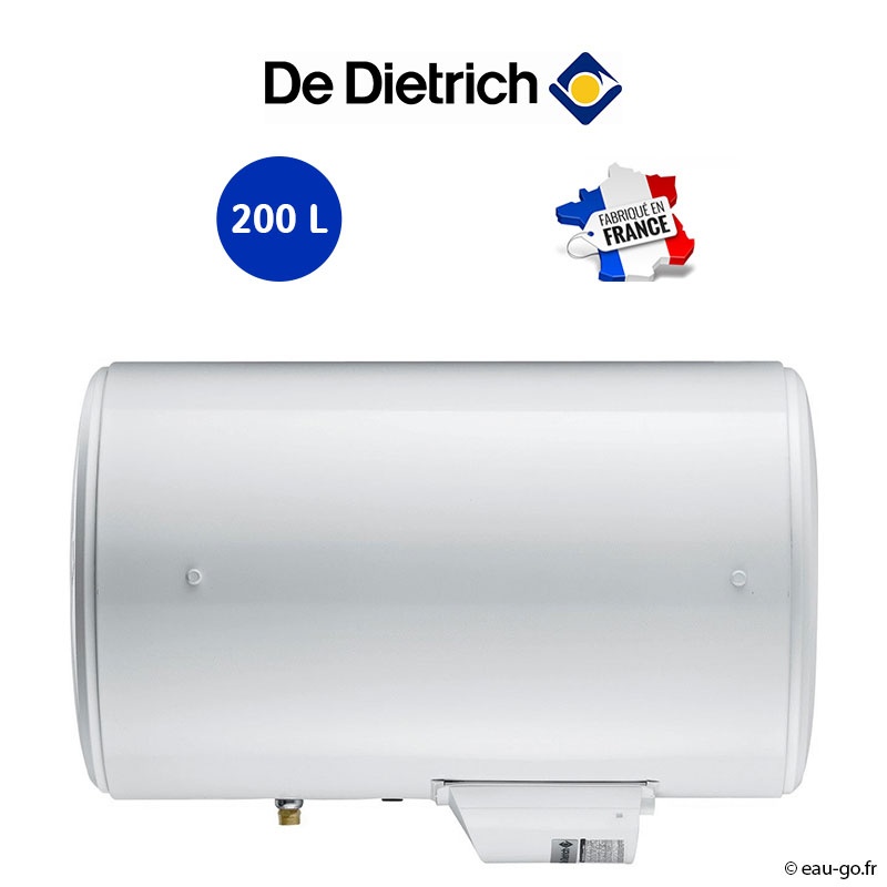 Chauffe-eau électrique COR-EMAIL à poser THS 200 L De Dietrich Chauffe-eau  et ballon d'eau chaude