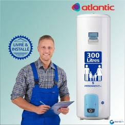 Chauffe eau electrique ATLANTIC 300L Vizengo ref 154430