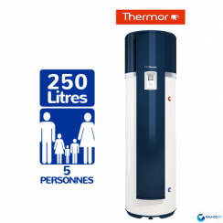 Chauffe eau Thermodynamique 250L THERMOR Aéromax ref 286039