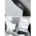 Radiateur connecté Divali pilotage intelligent vertical 1500W blanc carat livré gratuitement à domicile