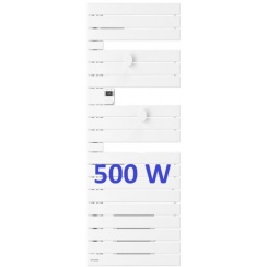 Radiateur sèche serviette Néfertiti  standard connecté blanc sans soufferie