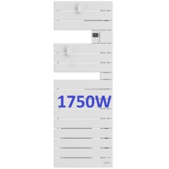 Radiateur sèche serviette Néfertiti  standard connecté blanc sans soufferie