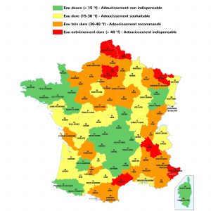 TEST DE DURETE TH - TENEUR EN CALCAIRE DE L''EAU